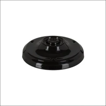 139709 BAILEY CEILING CUP PORCELAIN BLACK