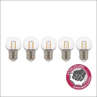 144082 BAILEY ECOPACK 5PCS LED FIL SAFE G45