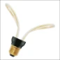 80100040304 BAILEY SPIRALED SILH FLOWER 12W 2200K