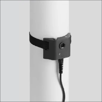 70889A BEGA MASTBEVESTIGING ZILVER