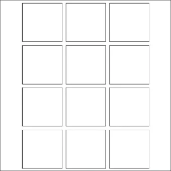 1217A COMELIT NAAM LABELS VOOR DEURSTATION Q