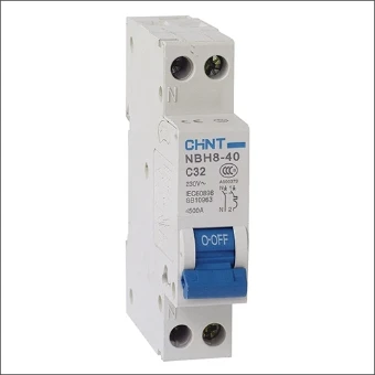 NBH8-40H 1P+N C16 CHINT AUTOMAAT 1P+N C16 6KA 1MOD