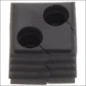 KDS-DE 2X8 ZWART CONTA-CLIP AFDICHT MEERV ZW 2X8MM KL