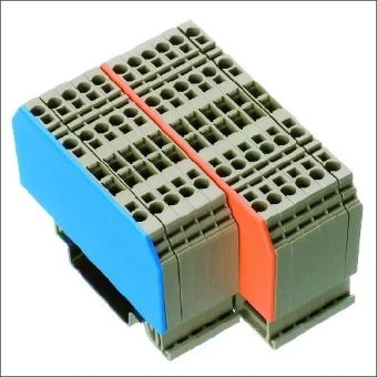 FAP 4/S BEIGE CONTA-CLIP EINDPLAAT RIJGKLEM FAP 4/S