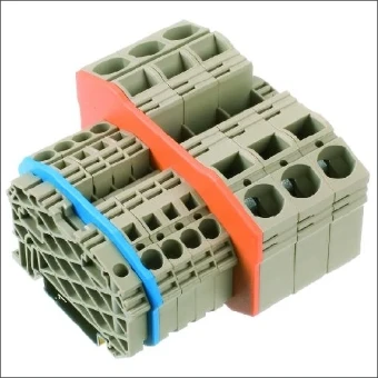 ZAP 6/2A BEIGE CONTA-CLIP EINDPLAAT RIJGKLEM ZAP 6/2A