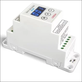 DMX DIN 4X4A-DIN-DMX LTECH DECODER DMX DIN 4X4A
