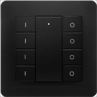 ED-10015 ECODIM SCHAK DRAADL 4GRP ZIGB ZWART