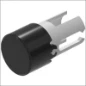  EAO LENS ZWART D7.3 KUNSTSTOF ONDO