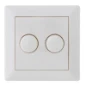 ED-10005 ECODIM CPL+KNOP GIRA/JUNG/MERTEN 9010