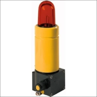 2-6161/2-11-321-0 STAHL FLITSLICHT MET RODE LENS 5 JO