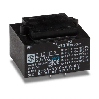 E 16TR3 EREA PRINTTRAFO 230V-16V/2.5VA