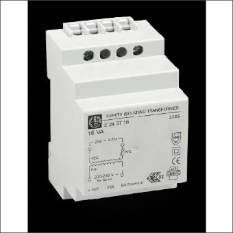 E 24ST16 EREA TRAFO 230-240V/24V/16VA DIN