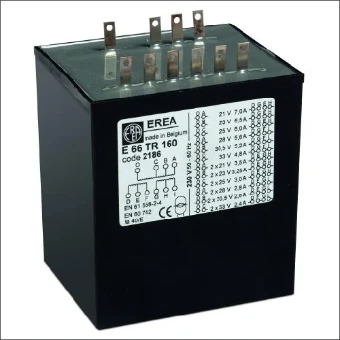 E 66TR160 EREA TRAFO ELECTR 21-66V UNI 160VA