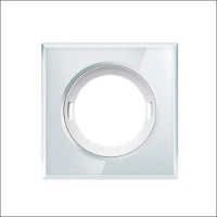 ESYLUX, FLAT COVER GLASS SQUARE WH