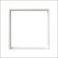  GIRA AFDEKRAAM 50X50MM S55 WT