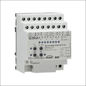 103900 GIRA JL ACT 4V AC 230V HAND KNX DIN