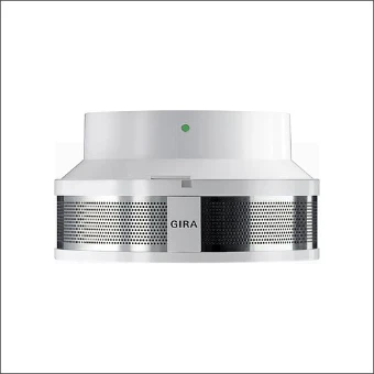 233702 GIRA RM DUAL SOKKEL 230V ROOKMELD