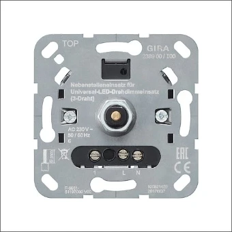 238900 GIRA NEVENDIMMER 3-DR UNIV