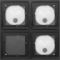  GIRA BEH 2X 2V VERZONKEN S106