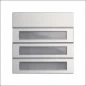 5533926 GIRA BELKNOPMOD 3V S106 ALU