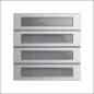 5534926 GIRA BELKNOPMOD 4V S106 ALU