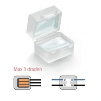 ISAAC 4 RAYTECH GEL BOX 4 MAX 3 ADERS 1=4ST