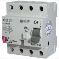 ETI, EFI-4 80A 30MA 4p
