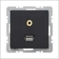  BERKER WCD USB/3.5MMAUDIO Q. ANTR
