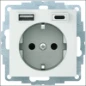  BERKER WCD RA USB A+C STEEK BERKER