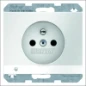  BERKER WCD PA INB 1V+CTRL K1 PW GLANS
