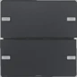  BERKER DRUKKNOP OPZETMODULE 2-VOUDIG