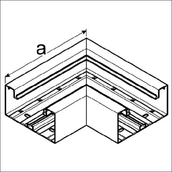BRA651705ELN TEHALIT BRA VLAKKE HOEK ALUMINIUM VOO