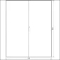  HAGER STAANDE VERD.IP41 2000X1600X60