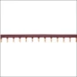 KB163P HAGER KAMRAIL 1P FASE BRUIN 13MOD