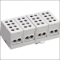  HAGER VERDEELKLEM 4-POLIG 80 A 2 X 2