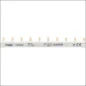  HAGER KAMRAIL 10-PINS 6 MM2 MET EIND