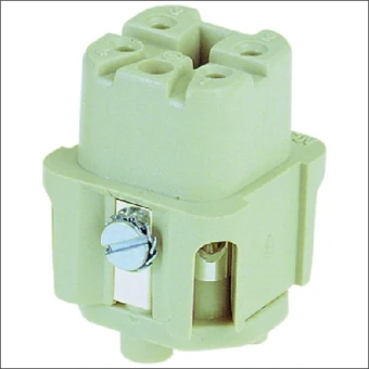 09200042711 HARTING BINNENWERK 4P+A SCHROEF FEMALE