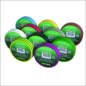 263820 HAUPA ELEKTRO-ISOLATIETAPE 15MMX10M
