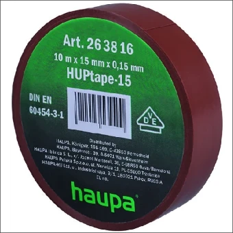263838 HAUPA ELEKTRO-ISOLATIETAPE 15MMX20M