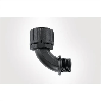 HG28-90-PG21-PA66-BK HELLERMANN KUNSTSTOF KOPPELING 90GR. IP66