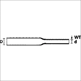 TFE2-4-1220-PTFE-CL HELLERMANN KRIMPKOUS 2:1 PTFE LENGTE 1.22