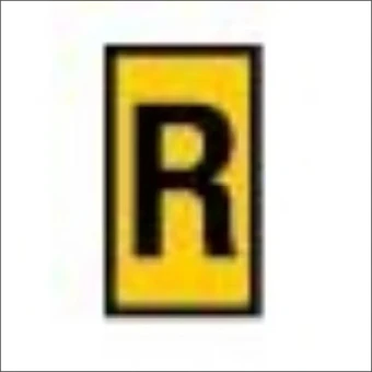 HODS50-R-PVC-YE-M4 HELLERMANN MARKERINGSTULE OVAAL 1.7-3.6 G