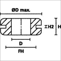 HELLERMANN, HV1203-PVC-FR-BK (1000)