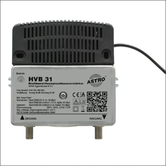 HVB31 ASTRO VERSTERKER 1V 1IN 1UIT RET