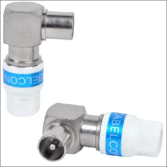 90-IECM-56 5.1 CABELCON COAX ST HAAKS IEC MALE METAAL