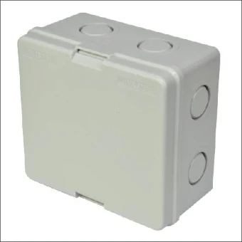 WHK 608A WISKA KABELDOOS+3 INVTULES GRIJS