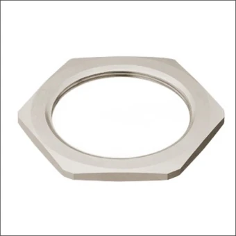 M20 NICKEL PLATED REDAPT BRASS LOCKNUT M20 NICKEL PLATE