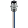 Rkmc connector m12 rond 4 / 5p female