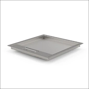 700.0012 HPL RVS T15 DEKS SET RVS 270X270MM