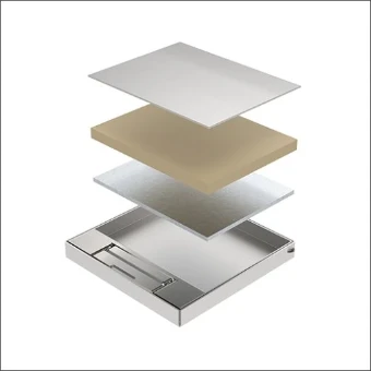 770.0015-7 HPL POWERSET+TOPLAAG RVS 15MM